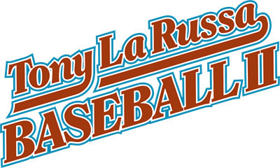 Tony La Russa Baseball II - Clear Logo Image