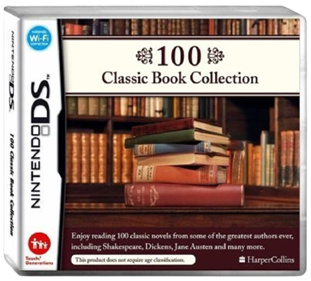 100 Classic Books - Box - 3D Image