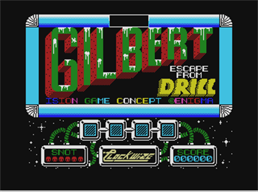 Gilbert: Escape from Drill - Screenshot - Game Title Image