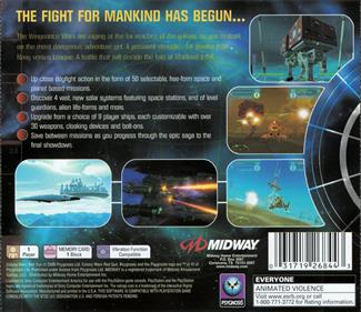 Colony Wars III: Red Sun - Box - Back Image