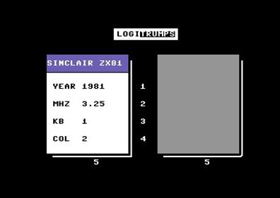 LOGITrumps Ultimate - Screenshot - Gameplay Image