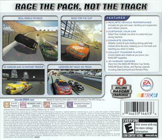 NASCAR Thunder 2004 - Box - Back Image