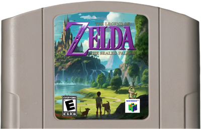 The Legend of Zelda: The Sealed Palace - Cart - Front Image