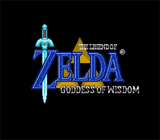 The Legend of Zelda: Goddess of Wisdom - Screenshot - Game Title Image