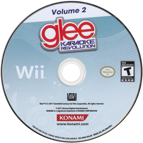 Karaoke Revolution: Glee: Volume 2 - Disc Image