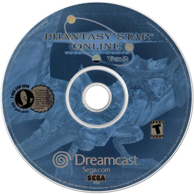 Phantasy Star Online Ver. 2 - Disc Image