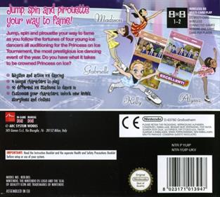 Princess on Ice - Box - Back Image