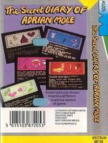 The Secret Diary of Adrian Mole Aged 13¾ - Box - Back Image