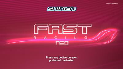 FAST Racing NEO - Screenshot - Game Title Image
