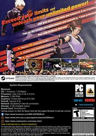 The King of Fighters 2002: Unlimited Match - Fanart - Box - Back Image