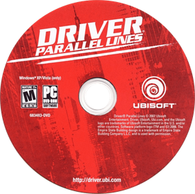 Driver: Parallel Lines - Disc Image