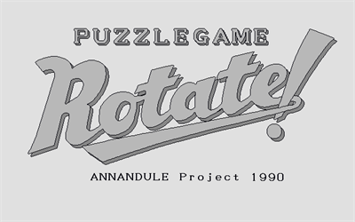 Rotate - Screenshot - Game Title Image