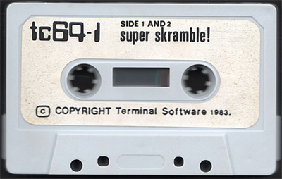 Super Skramble! - Cart - Front