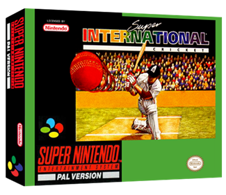 Super International Cricket - Box - 3D Image