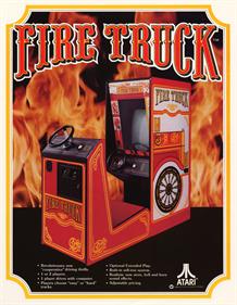 Fire Truck - Advertisement Flyer - Front