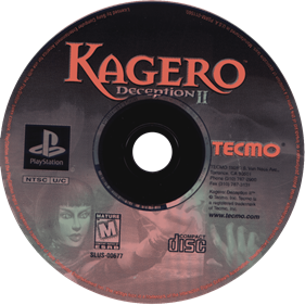 Kagero: Deception II - Disc Image