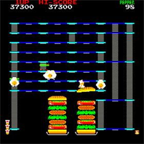 BurgerTime - Screenshot - Gameplay Image