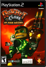 Ratchet & Clank: Up Your Arsenal - Box - Front - Reconstructed Image