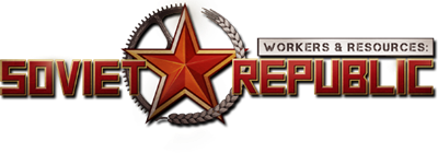 Workers & Resources: Soviet Republic - Clear Logo Image