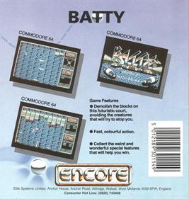 Batty - Box - Back Image
