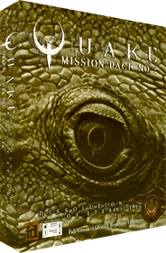 Quake Mission Pack 2: Dissolution of Eternity - Box - 3D Image
