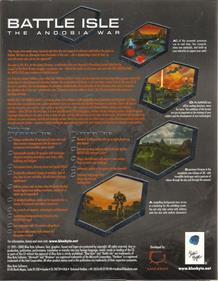 Battle Isle: The Andosia War - Box - Back Image