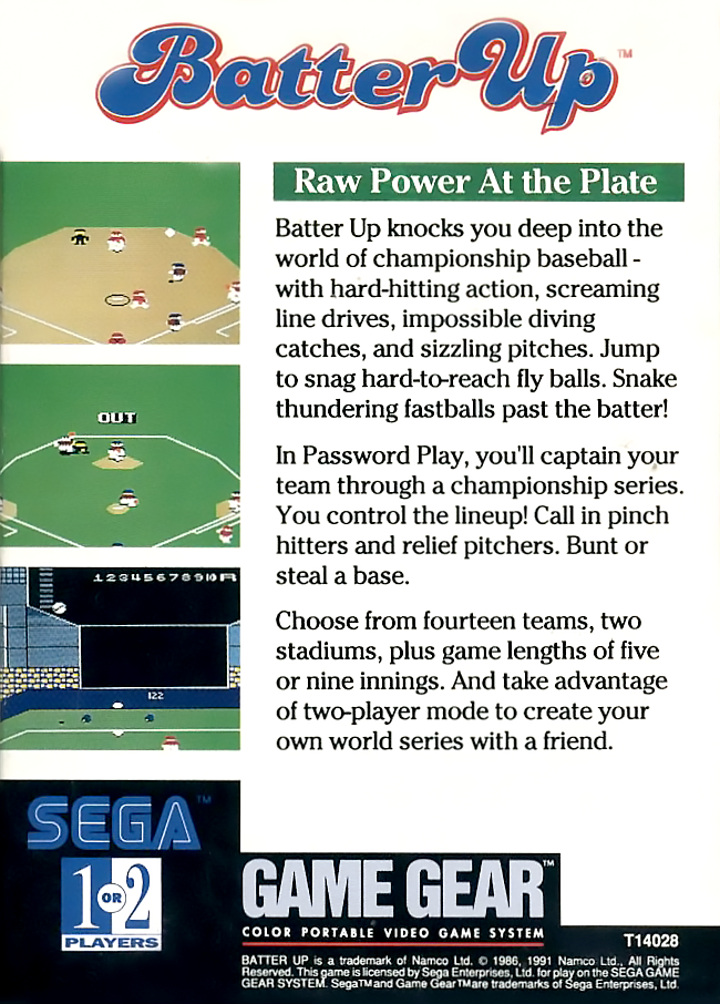 Batter Up Images LaunchBox Games Database