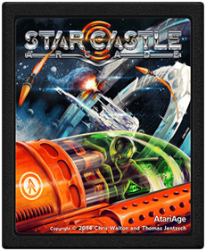 Star Castle Arcade - Cart - Front Image