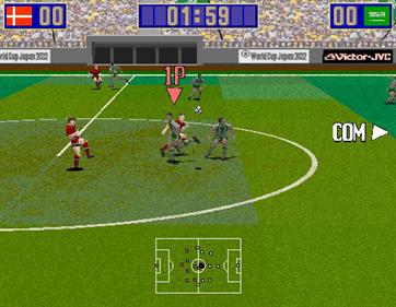 Virtua Striker - Screenshot - Gameplay Image