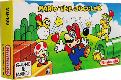 Mario the Juggler - Box - 3D Image