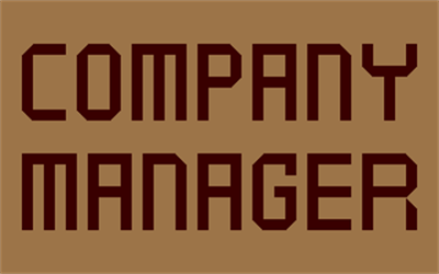 Company Manager - Screenshot - Game Title Image