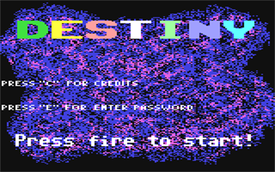 Destiny (Eagleware International) - Screenshot - Game Title Image