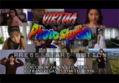 Virtua Photo Studio: Cameraman Simulation - Screenshot - Game Title Image