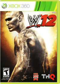 WWE '12 - Box - Front - Reconstructed Image