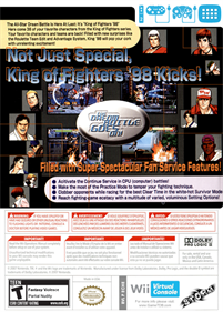 The King of Fighters '98 - Box - Back