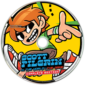 Scott Pilgrim vs. the World: The Game: Complete Edition - Fanart - Disc Image
