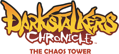 Darkstalkers Chronicle: The Chaos Tower - Clear Logo Image