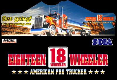 18 Wheeler: American Pro Trucker - Arcade - Marquee Image