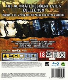 Resident Evil 5: Gold Edition - Box - Back Image