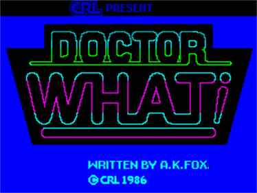 Doctor What! - Screenshot - Game Title Image