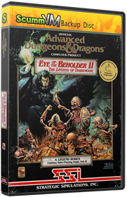 Eye of the Beholder II: The Legend of Darkmoon - Box - 3D Image