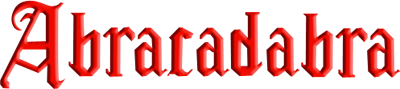 Abra Cadabra - Clear Logo Image