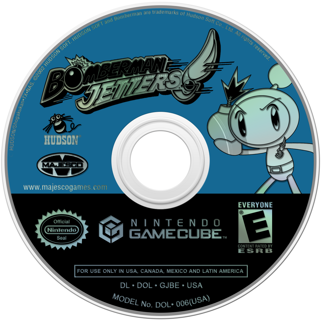 Bomberman Jetters (PS2, JP) - Box, Disc, and Manual : Free