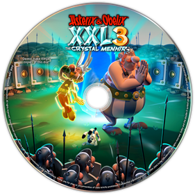 Asterix & Obelix XXL 3: The Crystal Menhir - Fanart - Disc Image
