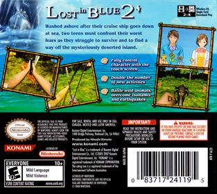 Lost in Blue 2 - Box - Back Image