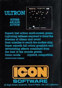 Ultron - Box - Back Image