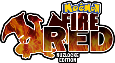 Moemon FireRed - Clear Logo Image