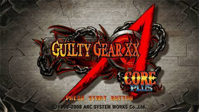 Guilty Gear XX Accent Core Plus - Screenshot - Game Title Image