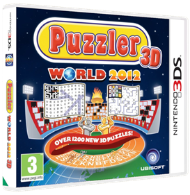 Puzzler World 2012 3D - Box - 3D Image