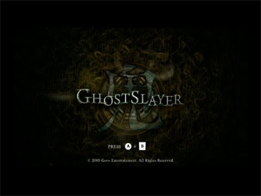 GhostSlayer - Screenshot - Game Title Image